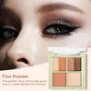 Eye Shadow Colorful Eyeshadow Palette 6 Colors Ultra Pigmented Makeup Powder Waterproof Long Lasting For Girls