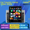 자동차 DVD 라디오 멀티미디어 비디오 플레이어 2 DIN 용 Toyota Corolla Verso 2006 Android Auto Carplay DSP Android GPS Navi BT