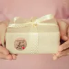 Gift Wrap 500pcs/roll Kraft Handmade With Love Heart Stickers Seal Labels Scrapbooking Decoration