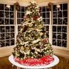 Gonna per alberi di Natale festa di Natale alberi decorazione inferiore decorazione in flanella giunti di giunti festival forniture marittimi gwc33
