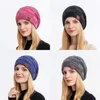 Beanie/Skull Caps Winter Beanie Hats For Women Men Warm gebreide hoed Skull Cap Warmer Dikke bont Lading Lady Fashion Casual Winter Hat Dropshipping T221020