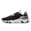 2024 Hommes Femmes Chaussures de course Epic React Vision Element 55 87 Runner Baskets Honeycomb Gravity Violet Blanc Irisé Noir Reats Mode