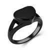 Chains IJZ9016 Stainless Steel Cremation Keepsake Heart Ring For Tobacco Grey Box Memorial Souvenir Women Jewelry