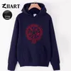 Men's Hoodies Hellsing Star Pentagram Motto Organization Ultimate Alucard Transcendent Autumn Winter Fleece Man Boys ZIIART