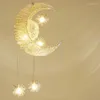 Подвесные лампы Современные огни алюминиевая проволочная звезда Луна для детской комнаты Rorestaurant спальня детская освещение G4 220V 5W