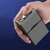 Caja de cigarrillos colorida Kit de encendedor USB multifunción Carcasa Plástico Aluminio Diseño innovador Almacenamiento para fumar Caja de alijo Contenedor DHL