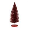 زينة عيد الميلاد دائمة مصغرة شجرة الصنوبر