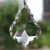 Żyrandol krystalicznie przezroczysty szklany kryształy lampa pryzmatyki części wiszące krople wisiorki 38 mm
