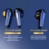 Fones de ouvido Bluetooth Sport Touch Control HiFi Sond Earbuds com Mic Waterspert Enc Ruído Encontrendo fone de ouvido para o Natal