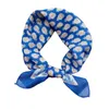 Новый 58x58см для печати льняной шарф -шарф квадратный повязка для женщин маленькие шарфы для шар.