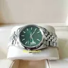 Perfecte kwaliteit EWF 126200 36mm Miss Woman Watches Mint Green Dial Rouless 904L Sapphire Jubilee Bracelet Automatische mechanische dames polshorloges