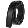 Belts Pin Smooth Buckle Belt Body For Men Women Black Leather Fashion Classic Designer High Quality Drop Luxury Waist Tape