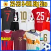 New 21 22 FC Bayern Munich Cuarto Camiseta de Fútbol ventilador Versión del reproductor 2020 2021 Sané Lewandowski Davies Muller Gnabry Hombres Niños Kit Camisetas de Fútbol