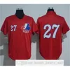 2018e Temple de la renommée Expos de Montréal Maillots de baseball cousus # 27 Maillot Vladimir Guerrero Hommes Femmes Jeunesse 1982 Vintage Mesh BP 2004 Rétro