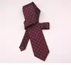 Bow Ties Necktie for Men Business Meeting Gravatas Homens 패션 폴리 에스테르 남자 공식 8cm 줄무늬 남자 넥타이 셔츠 액세서리 넥타이