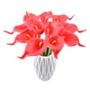 Dekorativa blommor 1st DIY Mini Calla PE Foam Artificial For Wedding Party Horseshoe Lotus Decoratioan POGRAPHY Simulation