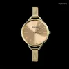 Wristwatches Luxury Women's Watches Fashion Gold Watch Women Bracelet Ladies Female Clock Zegarek Damski