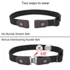 Belts Direct Deal Buckle-Free Elastic Invisible Belt Women Men Waistband For Jeans No Bulge Hassle