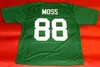 Stitched Vintage Custom Marshall Thundering Herd #88 Randy Moss Football Jersey Size S-4XL Custom Any Name Number Jersey