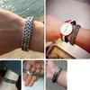 Länk armband oulai777 män armband 2022 rostfritt stål kedja på handen mens tillbehör charm manliga armband mäns rockstil