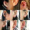 Creolen ROXI 925 Sterling Silber Für Frauen Einfache Ohr Knochen Mini Kleine Schnalle Runde Kreis Earing Schmuck Geschenk