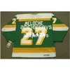 #27 Жиль Мелох Миннесота Северные Звезды 1981 CCM Vintage Hockey JerseyStitch любой номер имени