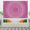 Wandteppiche, Mandala-Wandteppich, Bohemian-Wandbehang, tiefe Decke, Camping-Matratze, Schlafunterlage, Kawaii-Raumdekoration