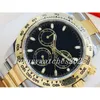 2 Style NF Factory Men Watch V5 Version Thin 40mm Automatic Mechanical 904L Yellow Two Tone Gold Diamond Cal.2813 Movement Sapphire Glass Mens armbandsur