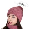 Hats Knitted Hat Men Good Stretchy Round Top With Pom-Pom Ball Keep Warm Autumn Winter Women Knitting Beanie For Dating