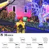 Strings 20/50LED Solar Cherry Blossom String Light Fairy Decorative Lamp For Garden Yard Party Wedding Garland Decoration