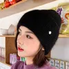 Tappi a sfera Rendi la casa in profondit￠ di nuovo cappello da donna piega casual orlo a forma calda in maglia con tappo da baseball all'aperto con sole