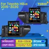 Android 11 Car DVD TOYOTA HILUX AN120 2015 2016-2018 GPSステレオDSPカープレイAuto BT No 2DIN DVDのためのマルチメディアラジオプレーヤー