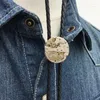 Bow Ties Original Designer Steam Punk Mechanical Watch Core Bolo Tie For Men Personality Neck Bolotie Fashion Accessory