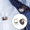 Bow Ties 1 Set voor mannen Duurzaam Casual Business Multifunction Portable Daily Party Dating Office Easy Installeer Installeer onzichtbare magnetische tie -clip