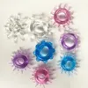 Zakrodkówki silikonowe pierścienie kutasa sexspielzeug opóźniające pierścienie wytrysku Pierścień Penis Elastyczne klej zabawki seksualne dla mężczyzn Produkty