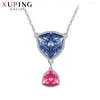 Pendant Necklaces Xuping Jewelry Charmful Necklace With Crystal For Temperament Women Mother's Day Gift 40126