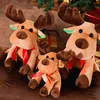 45cm Toys Stuffed Animal Soft Doll Elk Reindeer Cartoon Animals Toy Veet Plush Christmas Gifts for Kids