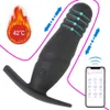 Articoli di bellezza Vibratore Bluetooth Pintar per Wanita Pria Steker Anal Pemijat Prostat Bola Vagina Peregangan Dildo Panas Mainan Seks Dewasa Erotis