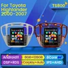 Android 11 Car DVD Player Navigation GPS voor Toyota Highlander 1 2001-2007 Tesla Style Multimedia 4G WiFi DSP BT Radio 2Din
