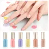 Nagellack 6 Farben UV/LED Gel Nude Serie Permanant Uv Lak Base Top TSLM1