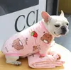 Caldo maglione per cani morbido pile vestiti per cuccioli cagnolino camicia abiti invernali felpa per piccoli animali domestici cani gatti chihuahua orsacchiotto cucciolo Yorkshire