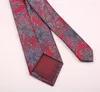 Cravates d'arc Cravate Slim Polyester Cravate Haute Qualité Hommes Mode Casual 7cm Largeur Étroite Corbatas Floral Cravates En Gros