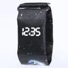 Wristwatches Fashion Creative Digital Watch Men's Waterproof Paper Electronic Watches Men Clock Relogio