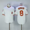 Maglia da baseball vintage 8 Cal Ripken 5 Brooks Robinson 6 Jonathan Schoop 1953 1954 Maglie retrò