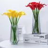 Dekorativa blommor 1st DIY Mini Calla PE Foam Artificial For Wedding Party Horseshoe Lotus Decoratioan POGRAPHY Simulation