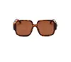 Lunettes de soleil cr￩atrices de mode Classic Eyeglass Goggle Outdoor Beach Sun Sunes For Man Woman 6 Color Signature triangulaire en option 6208