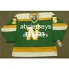 # 25 AL MACADAM Minnesota North Stars 1979 CCM Vintage Home Hockey Jersey Cuci qualsiasi numero di nome