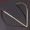 Choker Granny Chic Jewelry for Women Simple Fashion Gold Color en acier inoxydable V Collier à collier