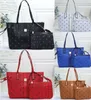 Diseñadores Top Bolsos de mano originales Bolso gris claro TOTE Asa clásica para mujer Laptop Bolsa de compras de gran capacidad Viaje de lona Cuero