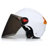 Helmets de motocicleta Casco de seguridad Protective Anticolision para adultos Accesorios cómodos de protección solar para automóviles